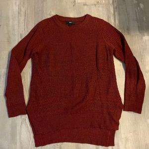Burgundy sweater
